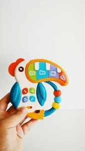 [SG Stock] Baby Musical Toy Animal Piano Toys Parrot Crab Birthday Gift