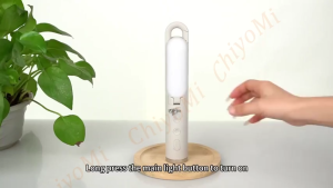 Chiyomi LED Kitchen lighting fixtures 9 Modes Rechargeable Emergency Light Folding Flashlight camping ceiling light