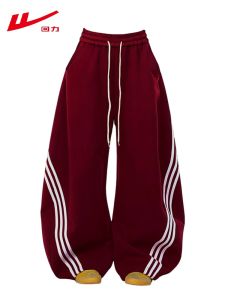 Warrior | Couples Red New Year Trousers Velvety