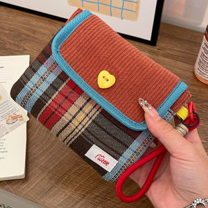 Contrast Color Data Cables Organizer Sanitary Pads Bag Large Capacity Cosmetic Bag Multipurpose Napkin Pouch Storage Bag