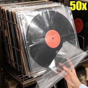Wholesale 5-200Pcs Recording Protective Sleeves 12"OPP LP Vinyl Inner Outer Plastic Record Self Adhesive Records Bag Storage Bag