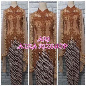 set kebaya akad nikah mocca kebaya modern kebaya modern