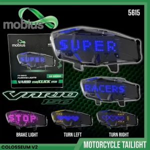 Lampu Stoplamp VARIO 125 150 NEW MOBIUS Model COLOSEUM V2 Running LED lampu stop honda vario click thailand super premium garansi 1 tahun
