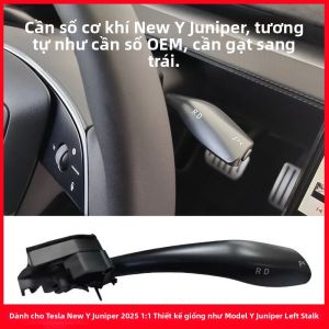 Bộ Cần Số Thể Thao Juniper Cho Tesla Model Y Bộ Dụng Cụ Cần Số Thể Thao Cần Số D P R Tay Cầm Hiển Thị Số Dễ Lắp Đặt Cho Các Mẫu Tesla Mới