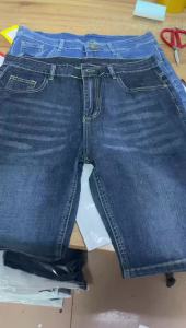 Summer Shorts Jeans Men Denim Pants Stretch Dark Blue Fashion Design Mens Jeans Slim Straight Male Short Jeans Hombre