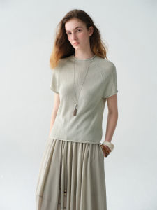 epoque de rueen | Breathable Versatile Knit T-shirt