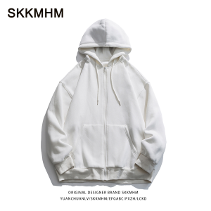 American Style Hoodie Womens Loose Fit Spring Autumn Zipper Cardigan Jacket Student Design Sense Casual Comfortable Sweatshirt