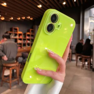 FENGNABAO | Fluorescent Green iPhone Case With Full Camera Protection Unique Design
