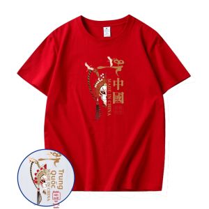 XIAOLU | Áo Thun Bền Chất Liệu Cotton Sơ Mi Mỹ