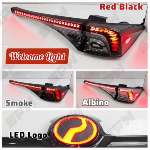 Perodua Alza (2022-2025) Dragon Scale Tail Lamp Tail Light Taillamp Taillight Rear Garnish Trunk LED Dynamic LED Running Signal Brake Light 2022 2023 2024 2025