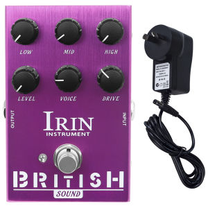 IRIN | IRIN BRITISH Sound Guitar Effect Pedal Overdrive Amplifier Simulator Effect Blues Breaker Overdirve Plexi Roar Guitar Pedal