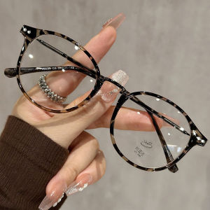 1Pc Women Y2K Vintage Round Plain Glasses College Style for Graduation Back To School Photos Gift
