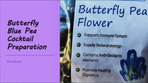 100% Certified Organic Premium Natural Organic Butterfly Blue Pea Flower 蝶豆花 - Origin Thailand Farm Home Grown (50g)
