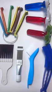 4 In 1Alat Reparasi Sisir Fin Sirip Perbaikan Radiator AC Mobil Heatsink Komputer Kondensor