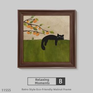 RUIBAHAO | Vintage Decorative Painting for Living Room