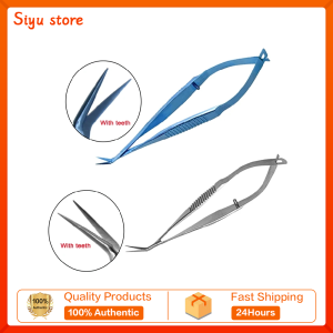 GREATLH Autoclavable IOL Cutting Scissors Micro Scissors Eyelid Surgical Ophthalmic Instrument Titanium Alloy/Stainless Steel