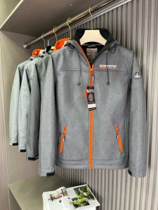 Norwegian Professional Outdoor Shell Jacket Scientific Research Clothing Waterproof Windproof Hood Jacket Outwear Double Layer Spring & Fall Winter Soft Shell Men