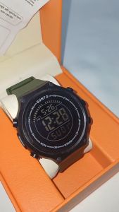 Jam Tangan Digital Pria Waterproof Strap Karet Silicone WR 50M Diameter 40mm - Watches