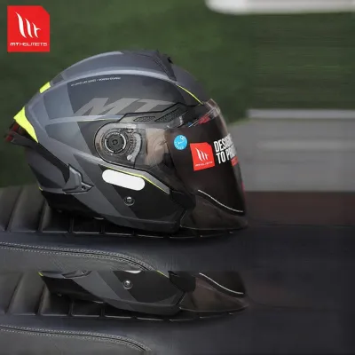MT Helmets | All-Season Universal Unisex Motorcycle 3/4 Helmet