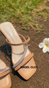 Sendal Wedges Wanita Angel CLCT - Desain Cantik Berkualitas dan REALPICT