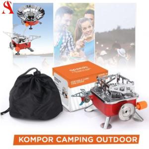 Kompor Camping Portable Gas Mini Kompor Lipat