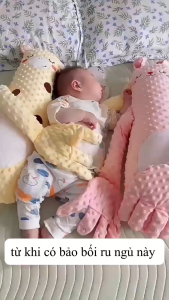 Gối Ôm Ru Ngủ Tự Động Hình Thú Dễ Thương Chất Liệu An Toàn Hỗ Trợ Ngủ Sâu Giấc Và Không Giật Mình