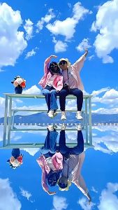 Sky mirror travel must play mirror camera artifact reflection camera phone clip