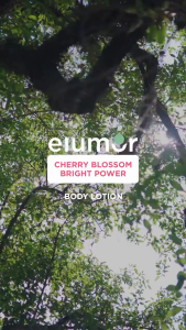 ELUMOR CHERRY BLOSSOM BRIGHT POWER BODY LOTION 200ML - BODY LOTION ELUMOR