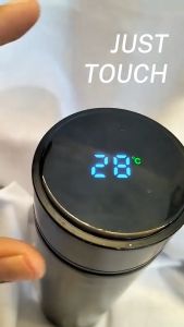 Termos Botol Stainless Temperatur Pembaca Suhu Dengan Termometer Led Digital