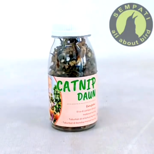 SEMPATI GROSIR Daun Catnip Cat Nip Kucing 60gr Isi 12 Pcs Cemilan Makanan Snack Kucing Cat Kitten Adult Anabul Daun Catnip Kering Obat Birahi Kucing Anti Stress