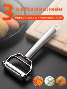 AMW | Stainless Steel Multifunctional Kitchen Peeler