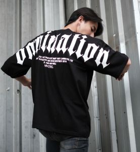 KAOS OVERSIZE HUNTERCUTZ DOMINATION BLACK