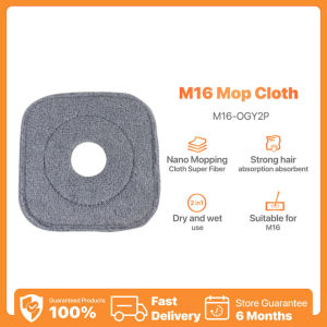 GEEK 360° Swivel Square mop M16 Square swivel mop and bucket set with dirty/clean water separation system swivel mop head 360° omnidirectional adjustable preferred ABS plastic