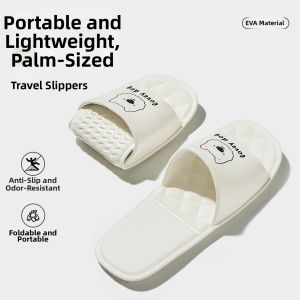 RUNROU | Disposable Portable Foldable Slippers for Travel