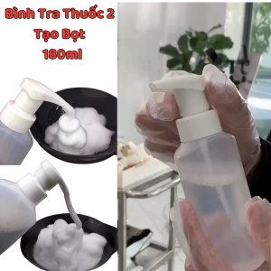 Bình Tra Thuốc Tạo Bọt  Dung Tích 180ml  Giúp Làm Tóc Nhanh Chóng Tiện Lợi .