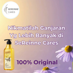 ShowerMate Chamomile Aekyung Korean Perfume Body Wash 550 ML - Mandian Wangi & Segar Perfume Body Wash Soothing Moisturising Destress & Relax 韩国洋甘菊沐浴露滋润保湿