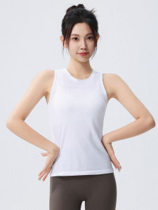 DRUR | Summer Lightweight Sleeveless Athletic T-Shirt Sporty Yoga Fitness Vest