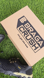 BRAGA CRUSH Orion Free Kaos Kaki Sneakers Pria Olahraga Kasual Outdoor Fashion Hiking Shoes