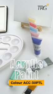TRG Acrylic Paint Pastel Colour 30 ml ACC-30PTL - Cat Akrilik Kanvas Lukis Canvas Acrylic Color 30ml