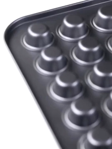 24-Cup Muffin Pan Mold Non-Stick Muffin Bun Cupcake Baking Bakeware Mould Tray Pan Kitchen