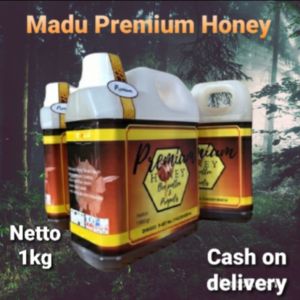 Madu Premium Honey isi 1kg plus Bee pollen dan Propolis