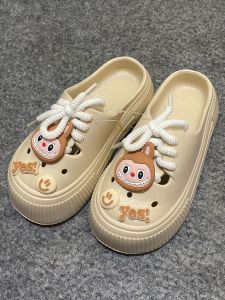Sandal sepatu labubu trendy anak perempuan sendal sepatu tali labubu best seller