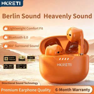 HKRETI-H7 Earbuds Bluetooth Earphone Touch Control with Mic Waterproof TWS Stereo Headphone Headset Sport