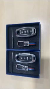 Casing Metal Elegant Kunci Remote Nissan X-trail 4 Tombol