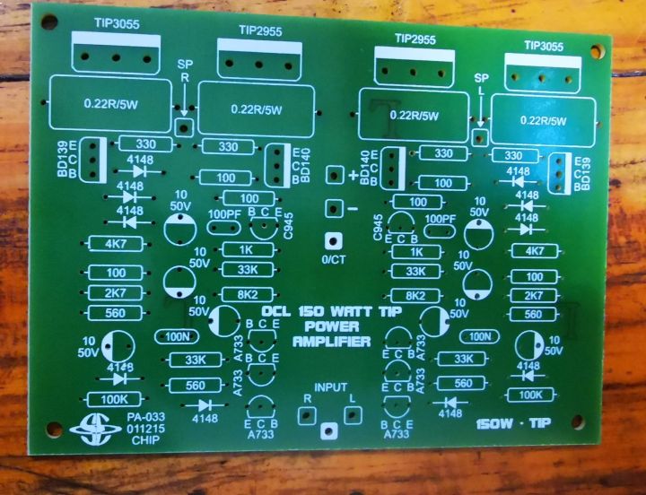 PCB AMPLI POWER OCL 150 WATT STEREO | Lazada Indonesia