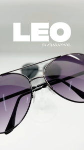 Atlas Apparel LEO UV Protected Sunglasses for Men (Size 56) - UV Protection Sunglasses for Men