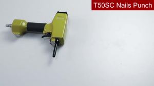 Reilyn T50SC Pneumatic Nail Puller Air Nail Remover Woodworking Tool for Pallet Nail Recycling Air Punch Nailer Stubbs Gun