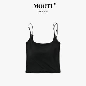 Mooti | All-in-one Bra Tank Top Breathable Summer Multi-purpose Built-in Padding Innerwear
