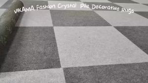 VIKAMA Grey Palace-Style Rug Durable and Stain-Resistant Hallway Runner Kitchen & Laundry Room Rug Home Furnishings