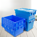 Thickened Plastic Storage Box with Cover Organizer Bin Material Box Slant Insertion Style Plastic Basket for Home Organization. 